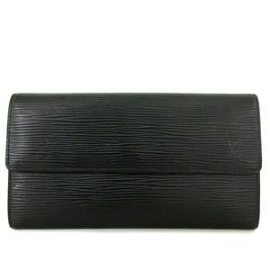 939120A V Louis Vuitton Wallet Long Bifold Porte Feuille Sarah Epi Leather